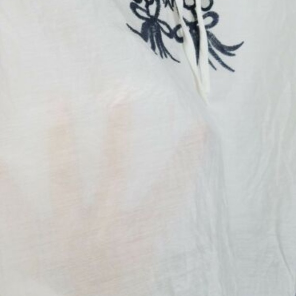 Monoreno Boho Peasant Tunic Blouse - Picture 5 of 8